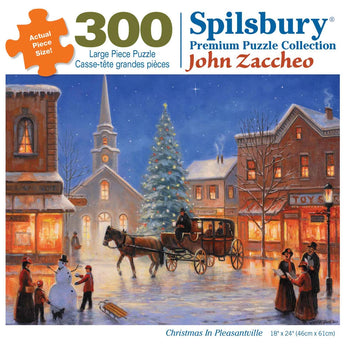 Christmas In Pleasantville Jigsaw Puzzle
