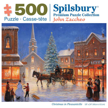 Christmas In Pleasantville Jigsaw Puzzle