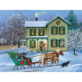 Set of 4 John Sloane Jigsaw Puzzles