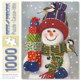 Snowman with Presents Jigsaw Puzzle
