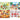 Playful Gnomes 4in1 Multipack Jigsaw Puzzle Bundle by Makiko