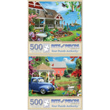 Set of 2 : Alan Giana Spring Jigsaw Puzzles